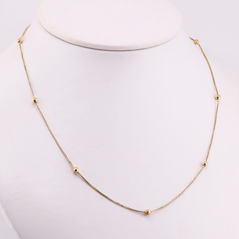 Gargantilla Borlas 14k 3.3g